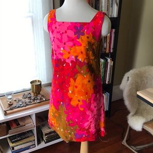 🌟 Vintage Bright Homemade House Dress 🌟